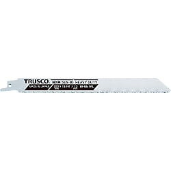 TRUSCO 解体用バイメタル厚刃セーバーソーブレード