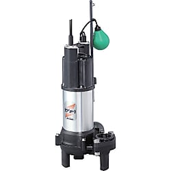 排水用樹脂製水中ポンプ（汚物用）自動型/全揚程5.2～13.2m 画像