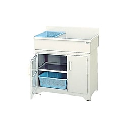 塩ビ流し台 二槽シンク（間口900,奥行500,高さ970mm）