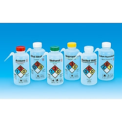薬品識別洗浄瓶 LDPE 500mL アセトン