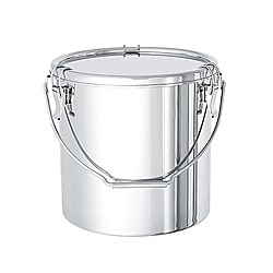 密閉式ステンレスタンク 吊り下げ CTB-24 A型バイトンパッキン付 10L
