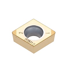 タンガロイ・CBN・2QP-CCMW・80°ひし形・ポジ・穴有・旋削チップ 画像