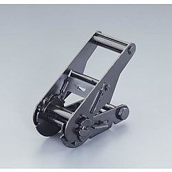 35mm／3000kg バックル（ラチェット式／スチール黒メッキ）