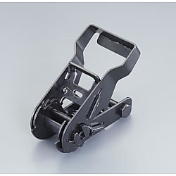25mm／1500kg バックル（ラチェット式／スチール黒メッキ）