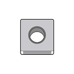 セラミック・SNGA・四角形・ネガ・穴有・旋削チップ