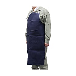 デニム胸前掛け（ポケット付） 画像