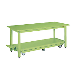 ペダル昇降移動式作業台KTタイプ(6輪車)