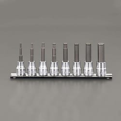3／8＂DR　[Hex]ビットソケットセット（グリップリング付） 画像