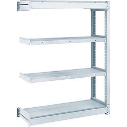 軽量ボルトレス棚 TUG型（100kgタイプ 高さ1200mm 3・4段タイプ） 連結型