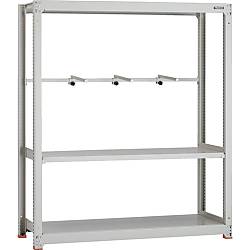 中量ボルトレス棚 M3型（300kgタイプ 高さ1800mm アームタイプ） 単体型