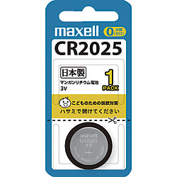 コイン形リチウム電池 CR2025
