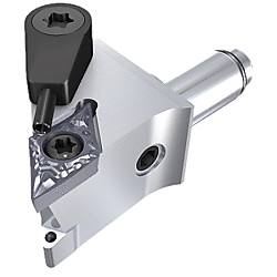 高圧クーラントノズル付スクリューオン式ヘッド QC16-JSDJ2CR-CHP
