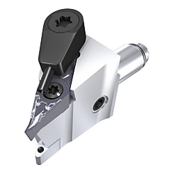 高圧クーラントノズル付スクリューオン式ヘッド QC16-JSVJ2XR-CHP