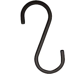 S字フック 大 黒