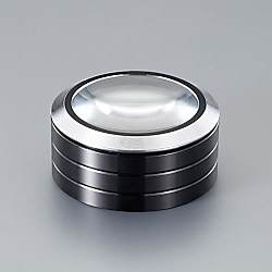 ×2.5/70mmデスクトップルーペ（LEDライト付）EA756BD-5