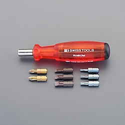 ［+/-/Torx］ドライバーセット（差替式） EA550-15