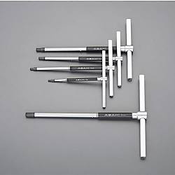3.0～8.0mm/5本組［Hexagon］T型レンチ（セパレート型） EA573BJ