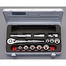 3/8"DRソケットレンチセット（インチ）EA618P-5