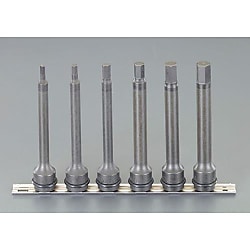 1/2"DR/5～14mm/150mm［HEX］インパクトビットソケットセットEA164MH-100
