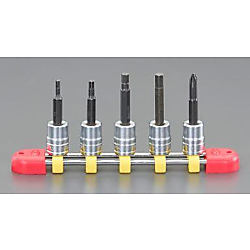 1/4"DR/+No,2x六角3～6mmビットソケットセット（5個組）EA618NR-20