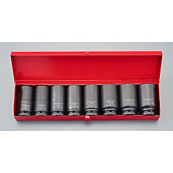 3/4"DR/26～38mmインパクトソケットセットEA164EP-2