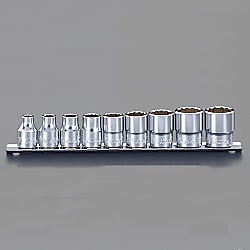 3/8"DRソケットセット（9個組/12角）EA618BV-3