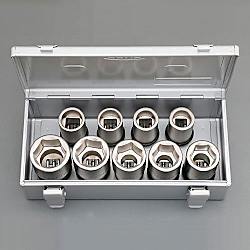 3/4"DR/9個組ホイールナット用インパクトソケットセットEA164NP-1