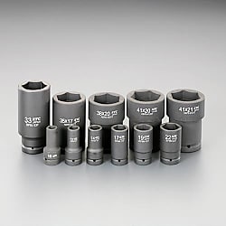 3/4"DR（11個組）ホイールナット用ソケット（アウター/インナー用）EA164KN