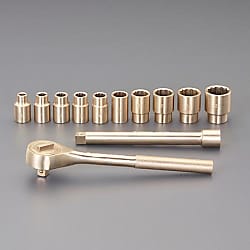 1/2"sqソケットレンチセット（ノンスパーキング）EA643FC-100