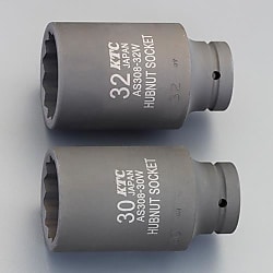 1/2"DRインパクト用ハブナットソケットセットEA164KH-2