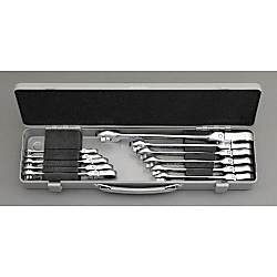 11本組/8-21mmコンビネーションギアレンチ（首振型）EA614HW-1
