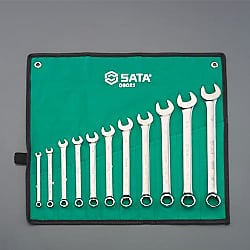 1/4 -7/8 11本組片目片口スパナEA684AE-11A