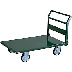 鋼鉄製運搬車（固定ハンドルタイプ・ハンドル側自在車輪） SHシリーズ