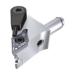 高圧クーラントノズル付スクリューオン式ヘッド QC10-JSDJ2CR07-CHP