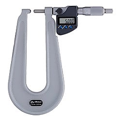 389・118シリーズ U字形鋼板マイクロメータ（ミツトヨ品番） メーカー校正付