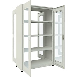 中量ボルトレス棚M3型（パネル・扉付・300kgタイプ・高さ2100mm）