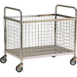 オールステンレス製網台車 MW型