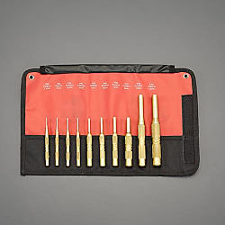 10本組 ピンポンチ（真鍮製） EA572MJ