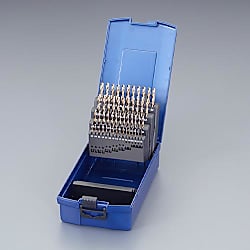 1.0～6.0mm/51本組 ストレートドリルセット（Co-HSS）