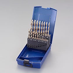 1.0～10.0mm/19本組 ストレートドリルセット（Co-HSS）