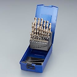 1.0～13.0mm/25本組 ストレートドリルセット（Co-HSS）