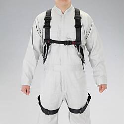 フルハーネス型墜落制止用器具（パススルー式/巻取式ツインランヤード付）