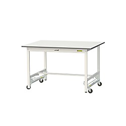 軽量作業台/ワークテーブル耐荷重150kg（ワンタッチ移動式H740mm・基本形）