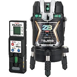 ナビゼロブルーセンサーリチウム KJC（縦：4方向矩・水平全周・地墨） 本体+受光器