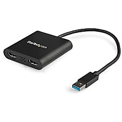 ディスプレイアダプター/USB-A - 2xHDMI