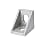 Single Side Tabbed Brackets For Aluminum Frames LBSBK6-2020-SET