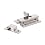 Slide Bar Latch, Stainless Steel Square Latch C-1170