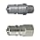 Acopladores SP de doble válvula para enfriamiento -Enchufes de acero inoxidable / Resistente al calor 180 grados- [10 piezas por paquete] 10PACK-SPPMS3