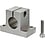 Shaft Supports - T-shaped, wide body, slotted. (Precision molded). SHATN12