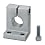 Shaft Supports - L-shaped, with top groove (precision molded). SHKSBT25